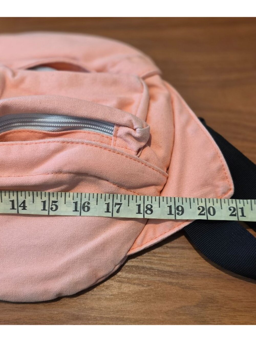 Kavu Peach Rope Sling Bag Shoulder Crossbody Adjustable Strap Lightweight - Picture 10 of 11